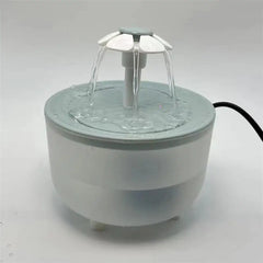 Fontanella Automatica per Gatti 1,2 L con Filtro – Distributore Acqua USB Silenzioso a Ricircolo – Green opaque