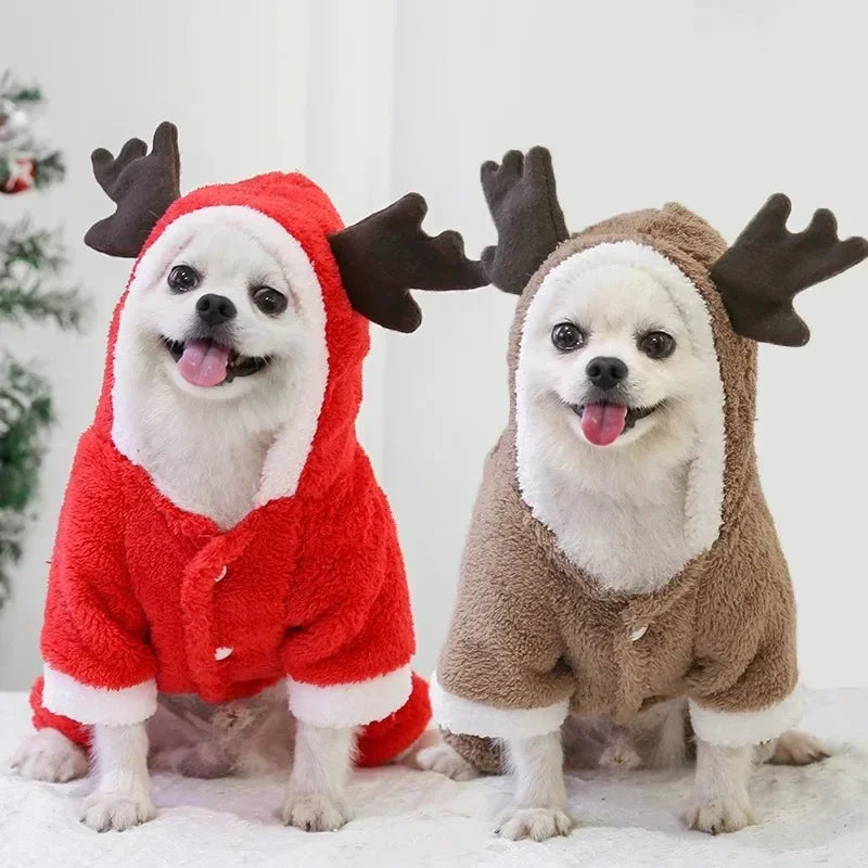 Vestiti Natalizi per Cani e Gatti Cappotti di Natale per Cani e Gatti