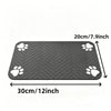 Pet Feeding Mat – Tappetino Sottociotola Super Assorbente per Cani e Gatti, Tovaglietta Impermeabile in Gomma ad Asciugatura Rapida per Cibo e Acqua