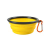 Ciotola Pieghevole Portatile in Silicone e TPR per Cani e Gatti, Ciotola da Viaggio Salvaspazio per Cibo e Acqua (Outdoor e Trekking)