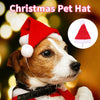 Cappellino di Natale per Cani e Gatti – Cappello Babbo Natale per Cuccioli – Costume Natalizio Accessorio Feste Capodanno