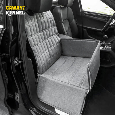 Coprisedile Auto Impermeabile per Cani e Gatti con Sponde | Cuccia da Viaggio Pieghevole