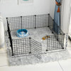 Recinto Modulare per Cani e Cuccioli | Box da Interno in Rete Metallica con Porta