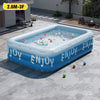 Piscina Gonfiabile Familiare con Tettuccio Parasole | 1.8m / 2.1m / 2.6m - Partenopet
