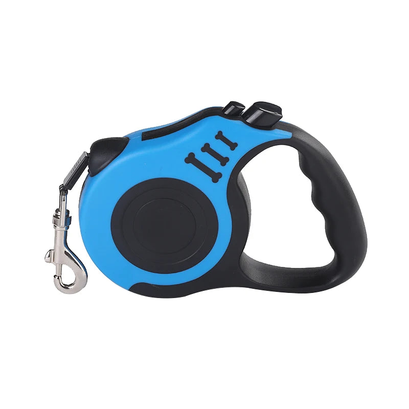 Guinzaglio Retrattile per Cani 3 m o 5 m – Automatico con Blocco e Maniglia Ergonomica