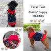 Giacca Jeans per Cani con Cappuccio e Design a Strati | XS-XXL