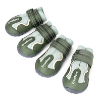 Winhyepet TRUELOVE TLS3963 Scarpe Invernali per Cani Impermeabili e Antiscivolo | Set 4 Pezzi – Cypress Harbor Gray
