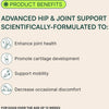 Advanced Hip & Joint Support – Integratore Articolazioni Cani con Glucosamina, MSM e Omega-3 – Soft Chews