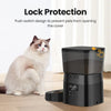 ROJECO Distributore Automatico Cibo 2L per Gatti e Cani | 1-6 Pasti Programmabili