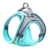 Pettorina Regolabile per Cani e Gatti con Guinzaglio | Set Harness Vest Traspirante Riflettente