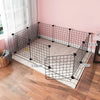 Recinto Modulare per Cani e Cuccioli | Box da Interno in Rete Metallica con Porta