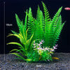 Pianta Artificiale per Acquario – Decorazione Realistica in Plastica – Erba Acquatica Subacquea per Allestimento Vasca Pesci