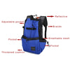 Zaino Porta Cane Professionale in Nylon Rinforzato – Trasportino da Spalla ad Alta Traspirabilità per Cani Piccoli e Medi, Ideale per Trekking, Outdoor e Ciclismo