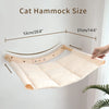 Amaca da Parete per Gatti 53×37 cm | Cuccia Sospesa e Mensola Relax