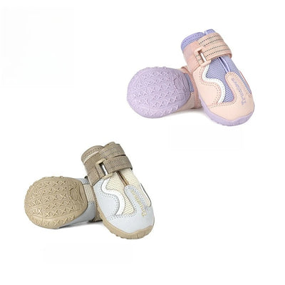 Winhyepet TRUELOVE TLS3963 Scarpe Invernali per Cani Impermeabili e Antiscivolo | Set 4 Pezzi