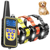 Collare Elettronico da Addestramento per Cani – Dispositivo Antiabbaio Impermeabile IPX7 con Telecomando a Distanza (800m) e 3 Modalità di Correzione