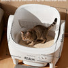 Laresar MINI-F Smart Litter Box – Lettiera Automatica Autopulente per Gatti con Monitoraggio App, Sensori Infrarossi e Aromaterapia