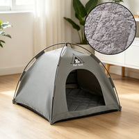 Tenda Cuccia per Cani e Gatti Impermeabile – Casetta Portatile Indoor e Outdoor S/M/L – Light Grey
