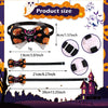 Set 18 Papillon Halloween per Cani e Gatti – Fiocchi Regolabili Fantasie Assortite