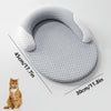 Cooling Dog Bed Oval – Cuccia Refrigerante Ovale per Cani e Gatti, Letto Rinfrescante ad Alta Dissipazione di Calore con Cuscino Ergonomico e Fodera Lavabile - Partenopet