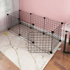 Recinto Modulare per Cani e Cuccioli | Box da Interno in Rete Metallica con Porta