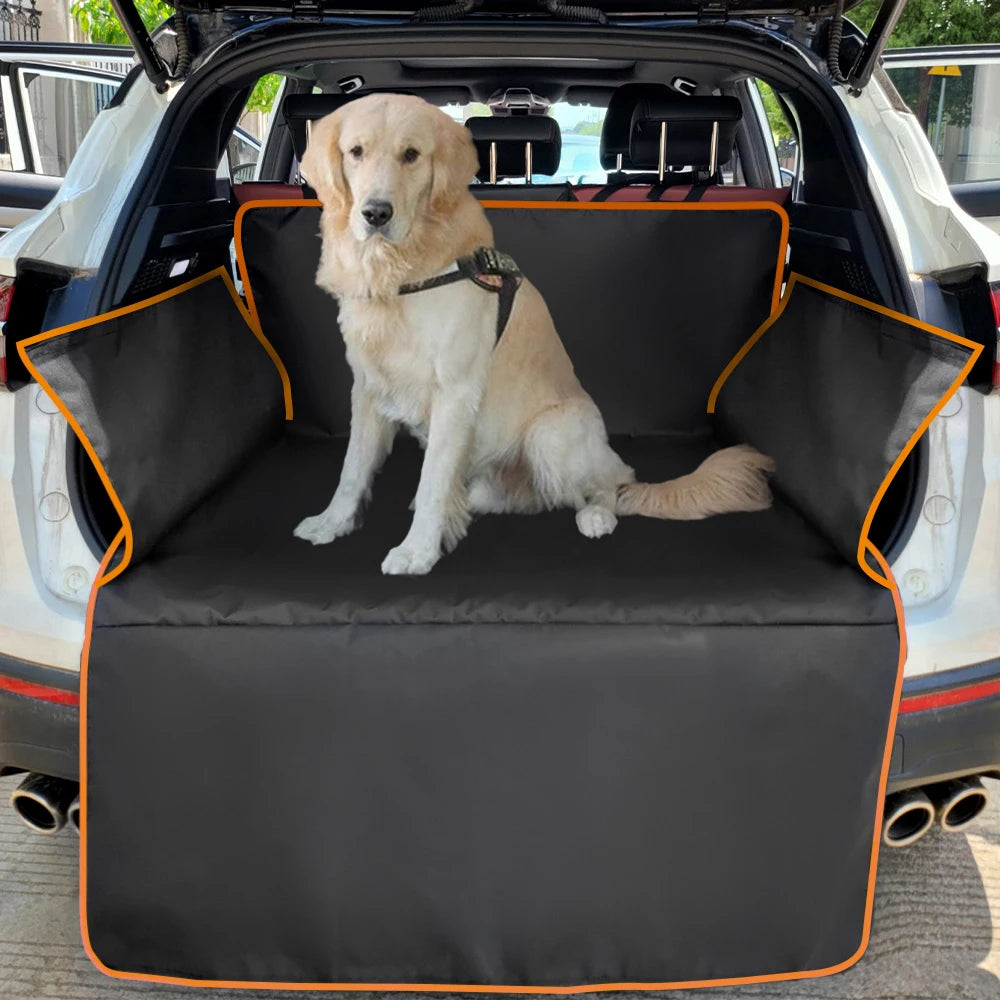 Telo Protezione Auto per Cani Impermeabile 600D Oxford – Copertura Bagagliaio per SUV e Auto