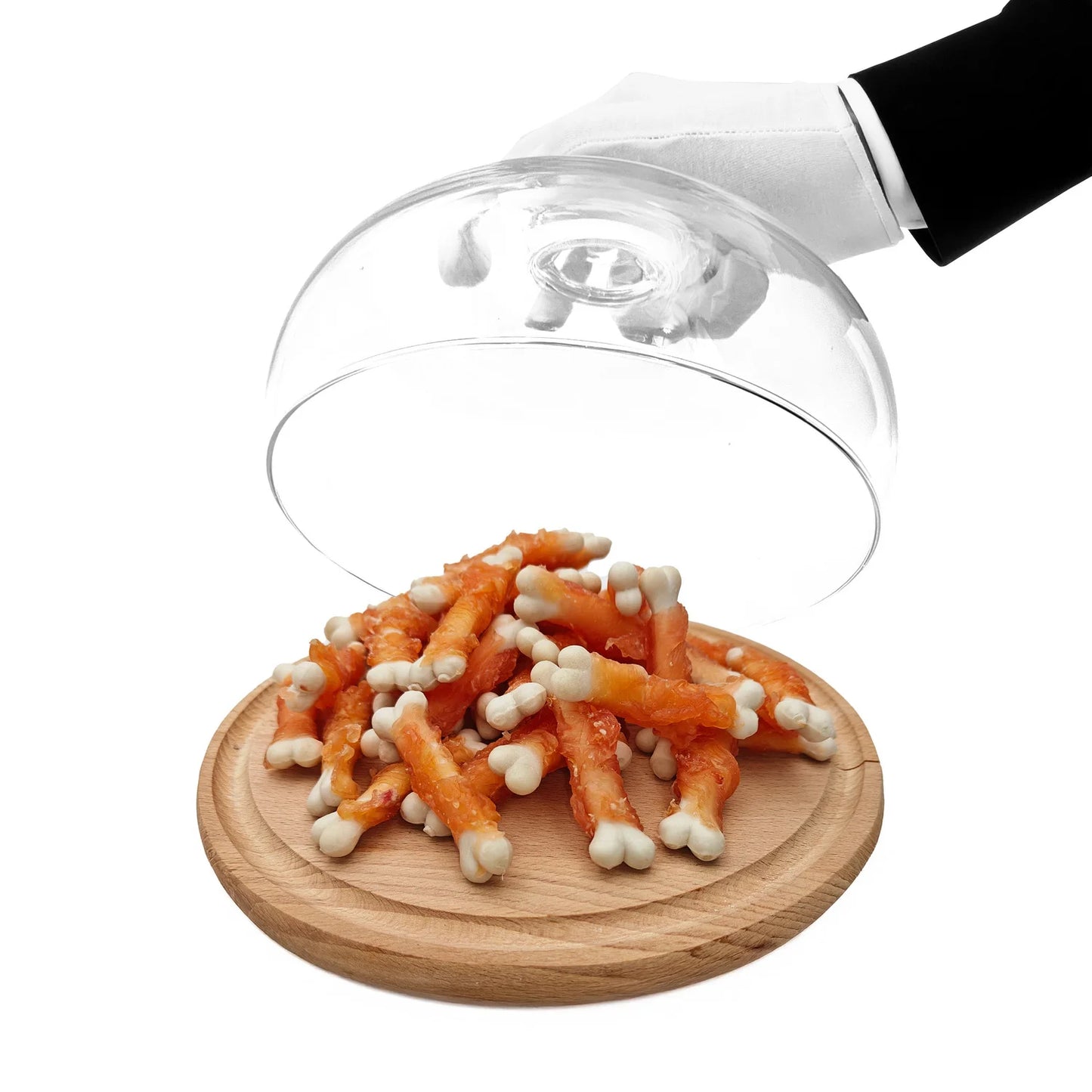 Snack per Cani al Pollo Mersjo 500 g – Cubetti Essiccati con 60% Pollo