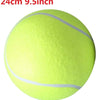 Palla da Tennis Gigante per Cani 18/20,5/24 cm – Gioco Resistente per Cani di Taglia Media e Grande