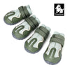 Truelove TLS3963 Scarpe Impermeabili per Cani con Suola Antiscivolo e Fasce Riflettenti