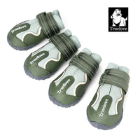 Truelove TLS3963 Scarpe Impermeabili per Cani con Suola Antiscivolo e Fasce Riflettenti – Cypress Harbor Gray