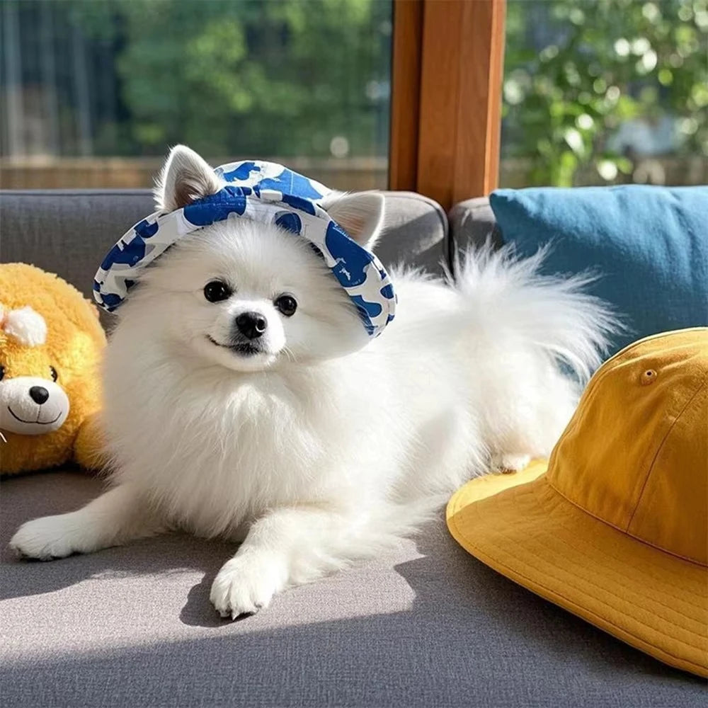 Cappellino Regolabile per Cani | Adjustable Dog Hat con Protezione Solare