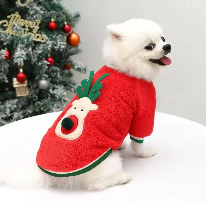 Vestiti Natalizi per Cani e Gatti Cappotti di Natale per Cani e Gatti