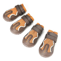 Winhyepet TRUELOVE TLS3963 Scarpe Invernali per Cani Impermeabili e Antiscivolo | Set 4 Pezzi – Pinecone Glazed Gin