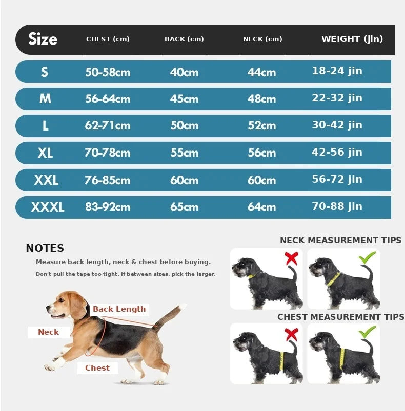 Cappotto Invernale per Cani con Cappuccio e Fascia Riflettente | S-XXXL