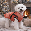 Cappotto Invernale per Cani con Pettorina Riflettente – Imbottito e Caldo in Pile S-2XL