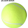Palla da Tennis Gigante per Cani 18/20,5/24 cm – Gioco Resistente per Cani di Taglia Media e Grande