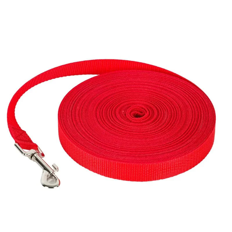 Guinzaglio Lungo per Cani in Nylon | Lunghina da Addestramento Resistente fino a 50 Metri