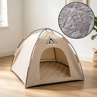 Tenda Cuccia per Cani e Gatti Impermeabile – Casetta Portatile Indoor e Outdoor S/M/L – Corn color