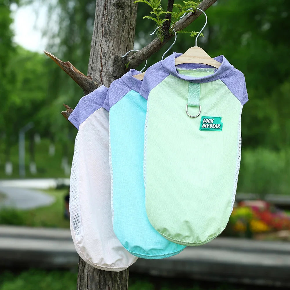 Gilet Rinfrescante Estivo per Cani con Protezione UV | Traspirante XS-3XL