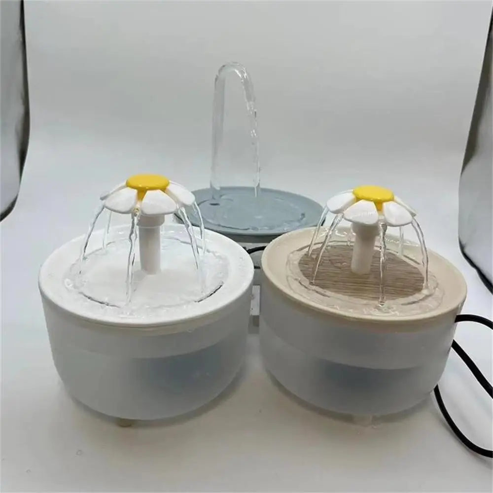 Fontanella Automatica per Gatti 1,2 L con Filtro – Distributore Acqua USB Silenzioso a Ricircolo