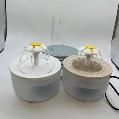 Fontanella Automatica per Gatti 1,2 L con Filtro – Distributore Acqua USB Silenzioso a Ricircolo