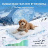 New Summer Cooling Pet Mat – Tappetino Refrigerante Spesso per Cani e Gatti, Materassino Rinfrescante Alto, Traspirante e Lavabile per Taglia Media e Grande