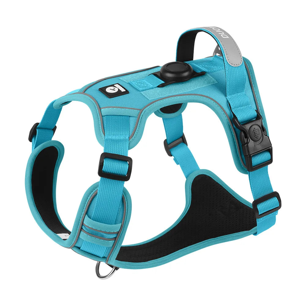 Pettorina per Cani con Porta AirTag/GPS, Riflettente e Antifuga | S-XL