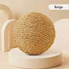 Palla Tiragraffi per Gatti in Sisal 10 cm – Gioco Interattivo da Mordere e Graffiare