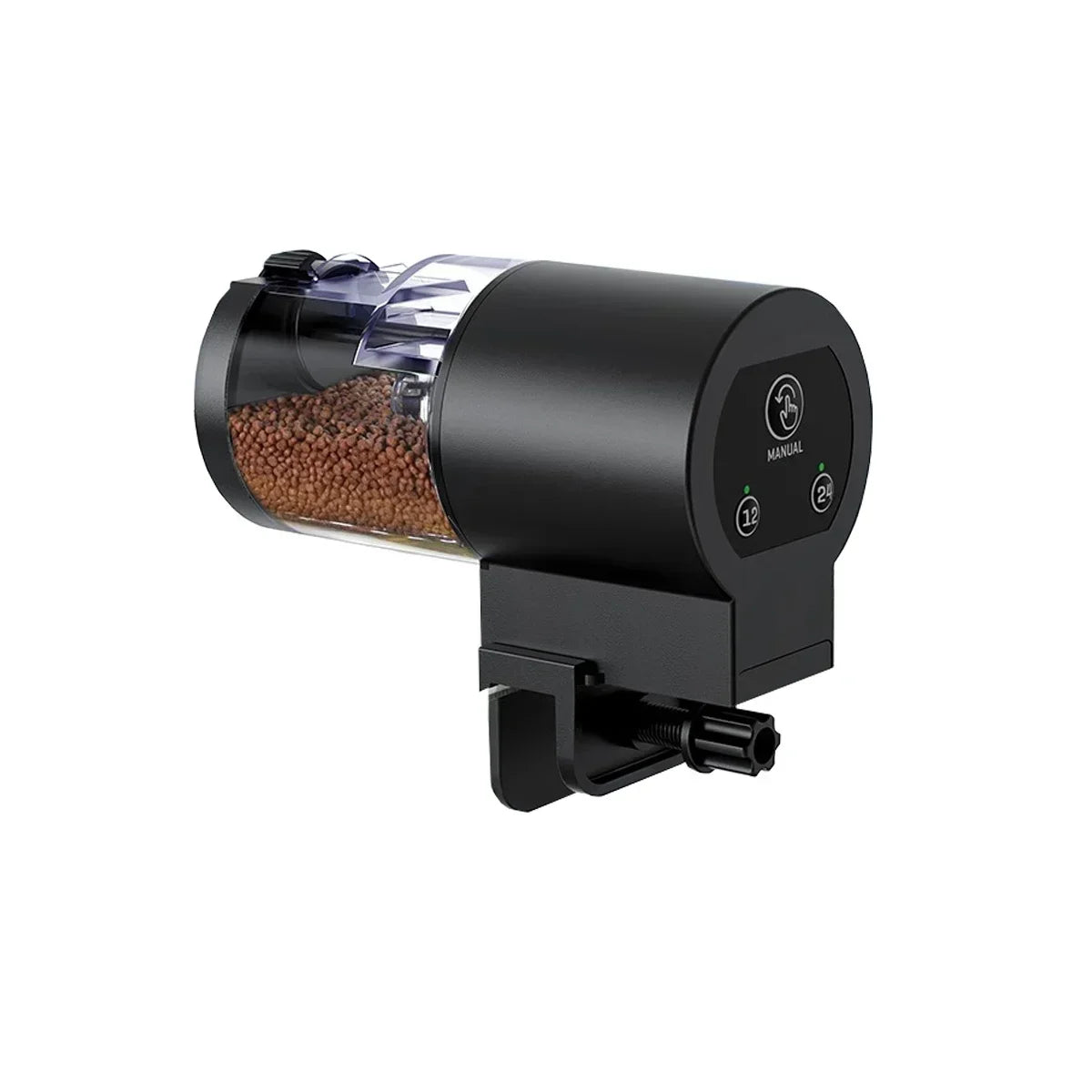 Mangiatoia Automatica per Pesci da 100 ml Distributore Automatico di Cibo per Pesci con Timer Intelligente