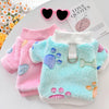 Giacca Invernale Super Morbida per Cani con Stampa Cuori | XS-XL