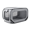 Trasportino Auto Pieghevole per Cani e Gatti 91 cm - Box Pop-Up da Interno e Esterno - Cuccia da Viaggio Portatile