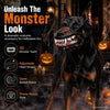 Maschera Mostro Halloween per Cani – Costume Effetto Museruola con Denti 3D
