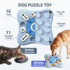 Gioco Interattivo di Attivazione Mentale per Cani e Gatti – Ciotola Slow Feeder Anti-Ingozzamento, Dispenser Snack per Aumentare l'IQ e Ridurre la Noia (Antiscivolo)
