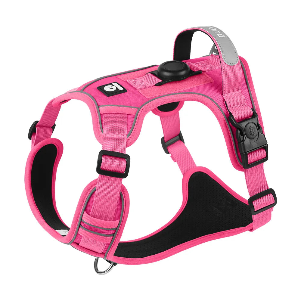 Pettorina per Cani con Porta AirTag/GPS, Riflettente e Antifuga | S-XL